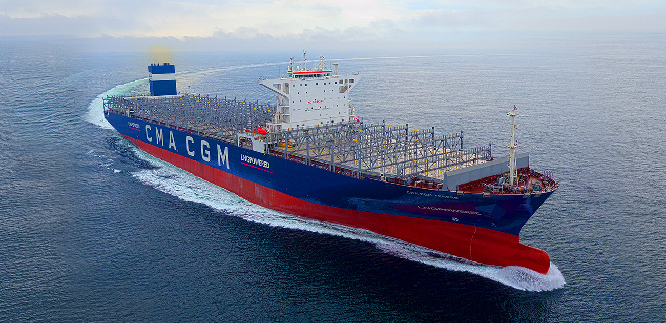 14,800 TEU CNTR(LNG DF) for EPS (The World's first LNG D/F Container Ship)