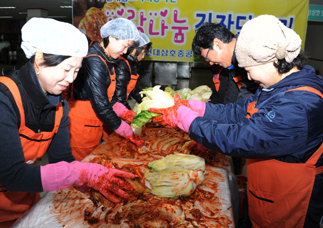 사랑으로 행복을 버무렸어요의 김장하면서 이야기